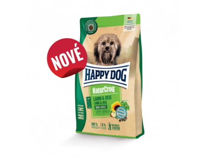 Happy Dog NaturCroq Mini Lamm & Reis 4 kg z kategorie Chovatelské potřeby a krmiva pro psy > Krmiva pro psy > Granule pro psy