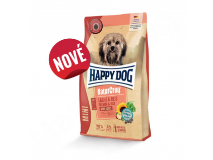 Happy Dog Mini Lachs & Reis 4 kg z kategorie Chovatelské potřeby a krmiva pro psy > Krmiva pro psy > Granule pro psy