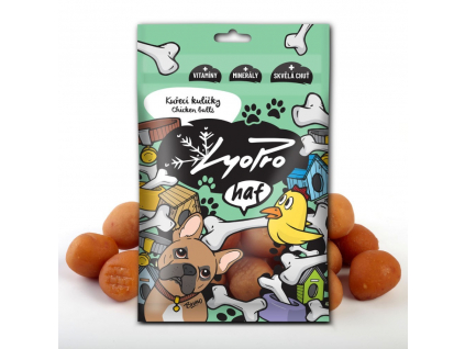 LyoPro haf - sušené kuřecí kuličky 70g z kategorie Chovatelské potřeby a krmiva pro psy > Pamlsky pro psy > Pamlsky sušené mrazem pro psy