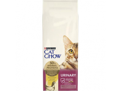 Purina Cat Chow Urinary Tract Health kuře 15kg z kategorie Chovatelské potřeby a krmiva pro kočky > Krmivo a pamlsky pro kočky > Granule pro kočky