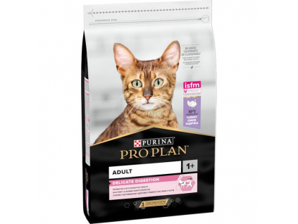 Pro Plan Cat Adult Delicate Digestion krůta 10 kg z kategorie Chovatelské potřeby a krmiva pro kočky > Krmivo a pamlsky pro kočky > Granule pro kočky