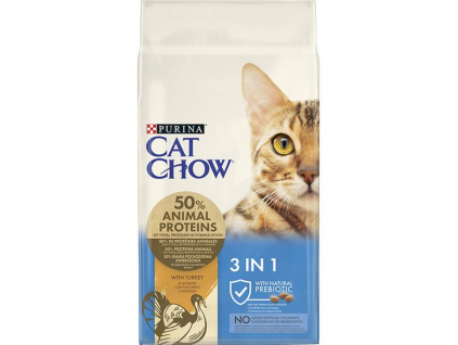 Purina Cat Chow Special Care 3in1 15kg z kategorie Chovatelské potřeby a krmiva pro kočky > Krmivo a pamlsky pro kočky > Granule pro kočky