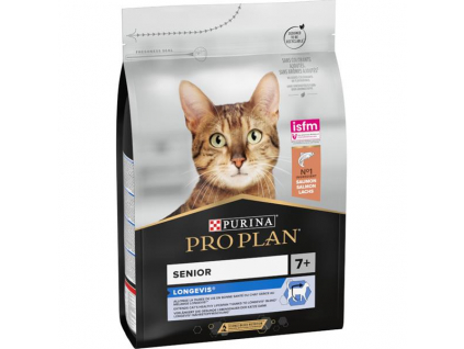 Pro Plan Cat Senior Longevis losos 3 kg z kategorie Chovatelské potřeby a krmiva pro kočky > Krmivo a pamlsky pro kočky > Granule pro kočky