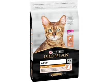 Pro Plan Cat Adult Derma Care losos 10 kg z kategorie Chovatelské potřeby a krmiva pro kočky > Krmivo a pamlsky pro kočky > Granule pro kočky