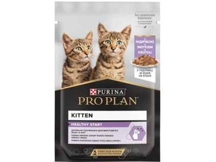 Pro Plan Cat kapsička Junior Turkey 85g z kategorie Chovatelské potřeby a krmiva pro kočky > Krmivo a pamlsky pro kočky > Kapsičky pro kočky