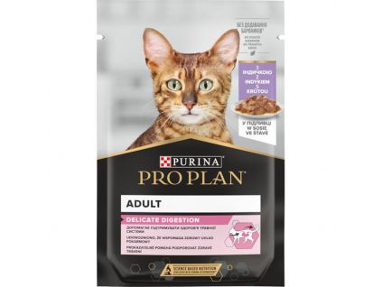 Pro Plan Cat kapsička Delicate Turkey 85g