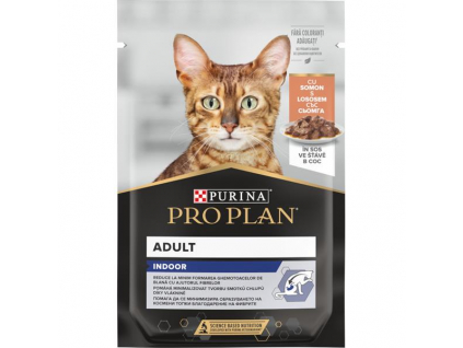 Pro Plan Cat kapsička Housecat losos ve šťávě 85g z kategorie Chovatelské potřeby a krmiva pro kočky > Krmivo a pamlsky pro kočky > Kapsičky pro kočky