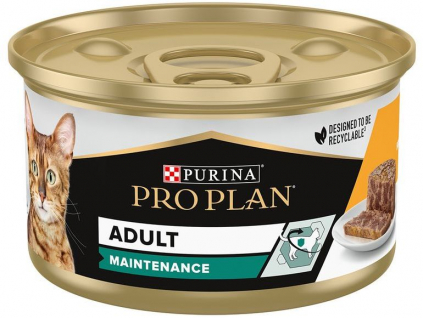 Pro Plan Cat konzerva Adult kuře v paštice 85 g z kategorie Chovatelské potřeby a krmiva pro kočky > Krmivo a pamlsky pro kočky > Konzervy pro kočky