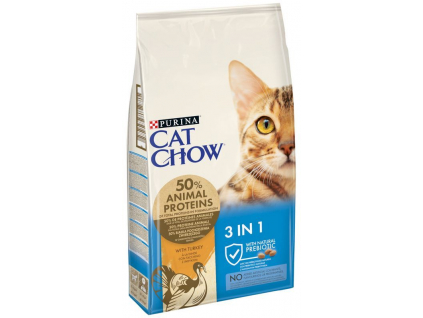 Purina Cat Chow Special Care 3in1 1,5 kg z kategorie Chovatelské potřeby a krmiva pro kočky > Krmivo a pamlsky pro kočky > Granule pro kočky