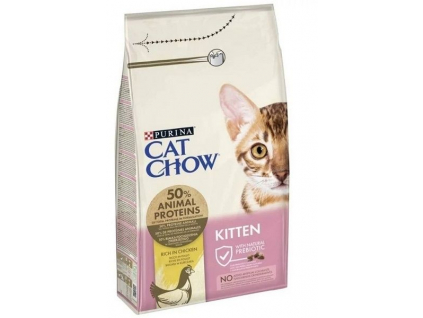 Purina Cat Chow Kitten 1,5 kg z kategorie Chovatelské potřeby a krmiva pro kočky > Krmivo a pamlsky pro kočky > Granule pro kočky