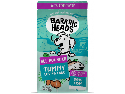 Barking Heads All Hounder Tummy Lovin' Care Fish 2kg z kategorie Chovatelské potřeby a krmiva pro psy > Krmiva pro psy > Granule pro psy