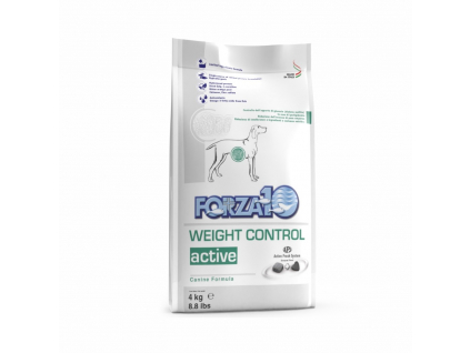 Forza10 Weight Control Active 4 kg z kategorie Chovatelské potřeby a krmiva pro psy > Krmiva pro psy > Veterinární diety pro psy