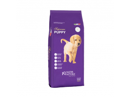 Nuova Fattoria Supreme Puppy 15 kg z kategorie Chovatelské potřeby a krmiva pro psy > Krmiva pro psy > Granule pro psy