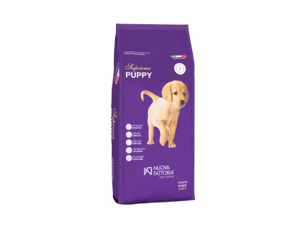 Nuova Fattoria Supreme Puppy 4 kg z kategorie Chovatelské potřeby a krmiva pro psy > Krmiva pro psy > Granule pro psy