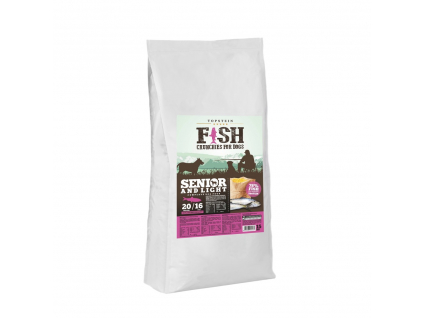 Fish Crunchies for dogs Senior and Light 5 kg z kategorie Chovatelské potřeby a krmiva pro psy > Krmiva pro psy > Granule pro psy