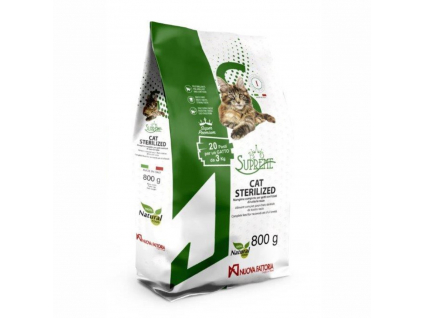 Nuova Fattoria Supreme Cat Sterilized 2,5 kg z kategorie Chovatelské potřeby a krmiva pro kočky > Krmivo a pamlsky pro kočky > Granule pro kočky