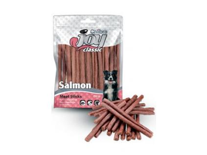 Calibra Joy Dog Classic Salmon Sticks 250g z kategorie Chovatelské potřeby a krmiva pro psy > Pamlsky pro psy > Tyčinky, salámky pro psy