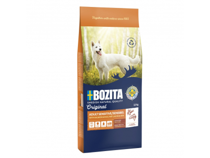Bozita Dog Adult Sensitive Skin & Coat 12 kg z kategorie Chovatelské potřeby a krmiva pro psy > Krmiva pro psy > Granule pro psy
