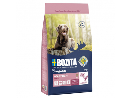 Bozita Dog Adult Light 3 kg z kategorie Chovatelské potřeby a krmiva pro psy > Krmiva pro psy > Granule pro psy