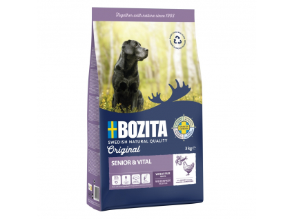 Bozita Dog Adult Senior 3 kg z kategorie Chovatelské potřeby a krmiva pro psy > Krmiva pro psy > Granule pro psy