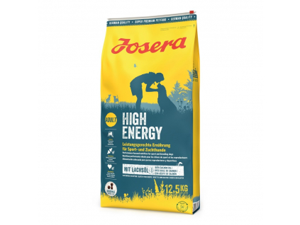 Josera High Energy 12,5kg z kategorie Chovatelské potřeby a krmiva pro psy > Krmiva pro psy > Granule pro psy