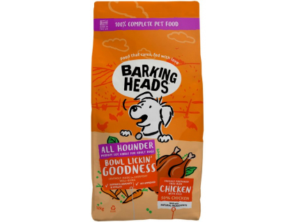 BARKING HEADS All Hounder Bowl Lickin Good Chick 12kg