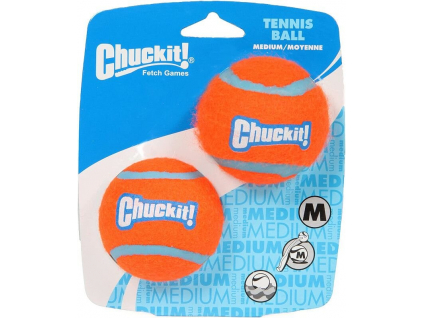 Chuckit! Míčky tenisové Medium 6,5 cm 2ks