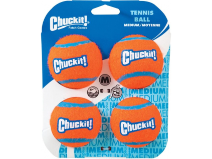 Chuckit! Míčky tenisové Medium 6,5 cm 4ks