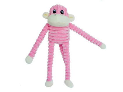 ZippyPaws Spencer - Opice růžová Small