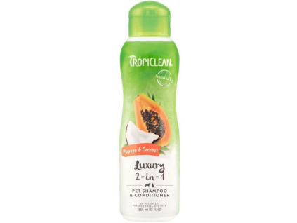 Tropiclean Šampon Luxury 2v1 s kondicionérem 355ml