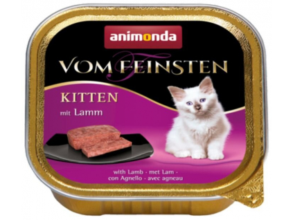 Animonda Kitten paštika pro koťata jehněčí 100g z kategorie Chovatelské potřeby a krmiva pro kočky Krmivo a pamlsky pro kočky Vaničky, paštiky pro kočky
