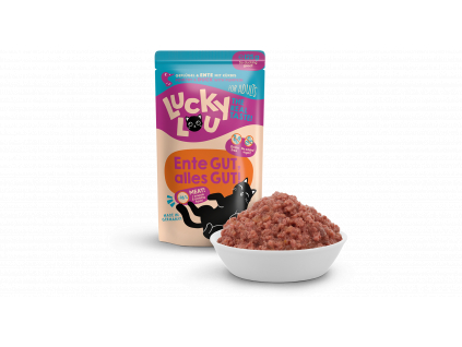 Lucky Lou Lifestage Adult s drůbežím a kachním masem 125g