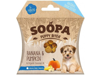 Soopa Healthy Bites Puppy s banánem a dýní 50 g