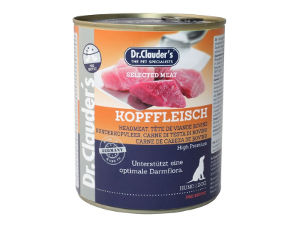 Dr.Clauder´s Kopffleisch maso z hlavy 800g - EXP. 12/25 EXPIRACE 12/25