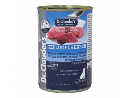 Dr.Clauder´s Geflügelherzen drůbeží 400g