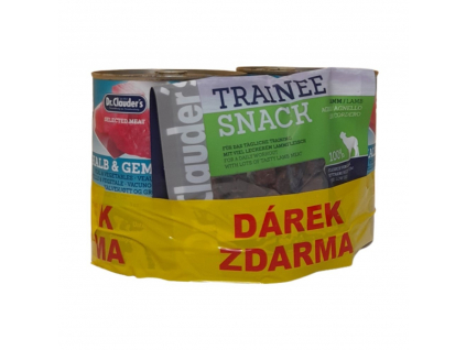 Dr.Clauder´s Kalb & Gemüse 2x800g dog + dárek