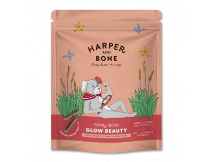 Harper and Bone Dog masové tyčinky pro krásnou srst 75g