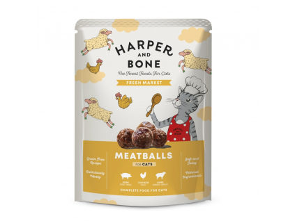 Harper and Bone Cat čerstvé z trhu, kapsička 85 g