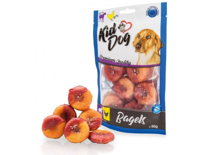 pamlsky pro psy KIDDOG jehněčí kuřecí Bagel