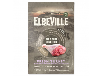 Krmivo ELBEVILLE Adult Mini Fit and Slim Condition Fresh Turkey 4kg