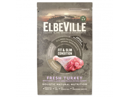 Krmivo ELBEVILLE Adult Mini Fit and Slim Condition Fresh Turkey 1,4kg