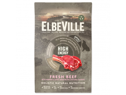 Krmivo ELBEVILLE Adult All Breeds High Energy Fresh Beef 4kg