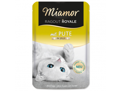 Miamor Ragout Royale kapsička krůta v želé 100g z kategorie Chovatelské potřeby a krmiva pro kočky > Krmivo a pamlsky pro kočky > Kapsičky pro kočky