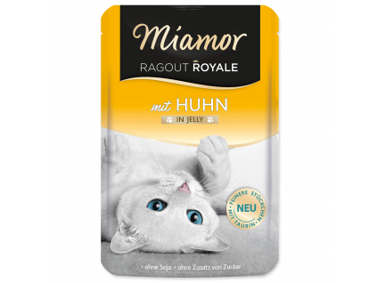 Miamor Ragout Royale kapsička kuře v želé 100g z kategorie Chovatelské potřeby a krmiva pro kočky > Krmivo a pamlsky pro kočky > Kapsičky pro kočky
