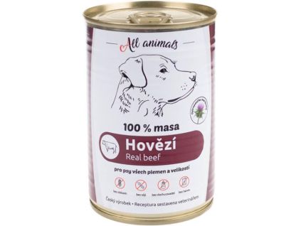 All Animals Dosenfutter Rinderhack 400 g