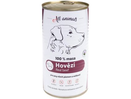 All Animals Dosenfutter Rinderhack 1200 g