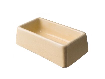 Concrete Bowl, Rectangular, Coloured, 0.23 l