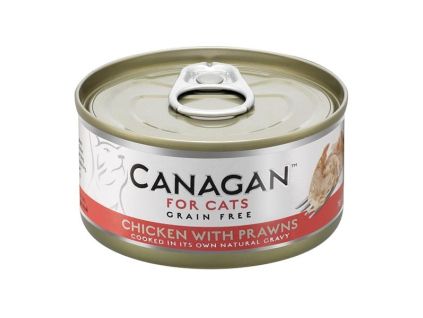 Canagan Cat đồ hộp - Thịt gà và tôm 75 g