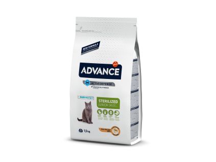 ADVANCE CAT Young Sterilized 1,5 кг