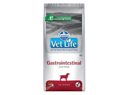 Vet Life Natural DOG Gastro-Intestinal 12kg z kategorie Chovatelské potřeby a krmiva pro psy > Krmiva pro psy > Veterinární diety pro psy